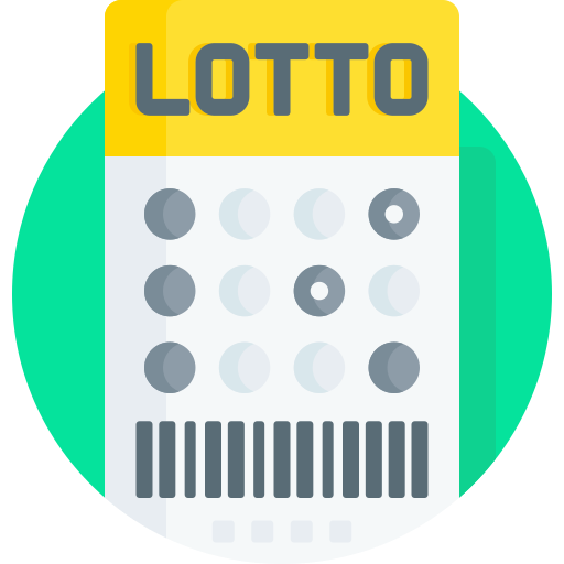 Lotto ticket icon